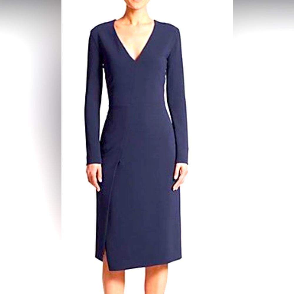 PAZIMA ADMIRAL CREPE DRESS IN BLUE ONYX Size 4